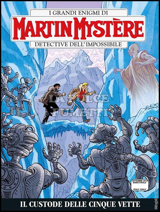MARTIN MYSTERE ORIGINALE #   359: IL CUSTODE DELLE CINQUE VETTE + FIGURINE 16 ( DI 22 )